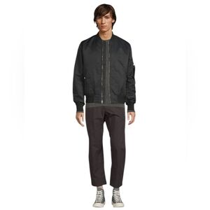 RAG & BONE Axel Paperweight Cotton Brown Cropped Button Fly Pants Mens
